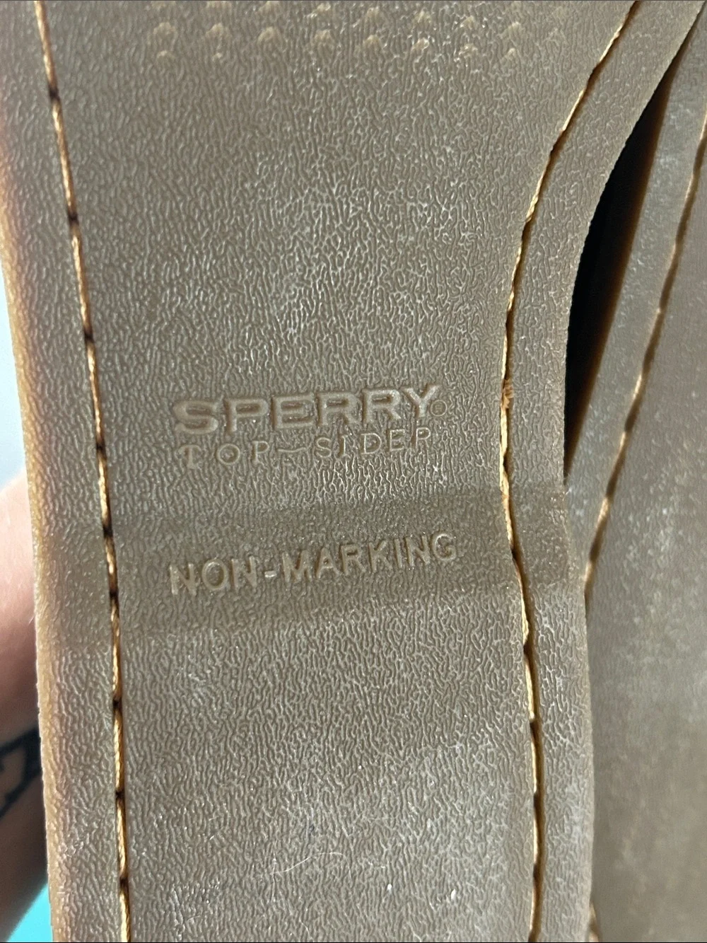 Sperry Top Siders Men’s Dark Brown Amaretto Leather Moc Toe Boat Shoes